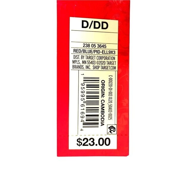 Xhilaration Juniors Patriotic Stars Red White Blue Top Firm Cup Size S D/DD - Picture 11 of 12